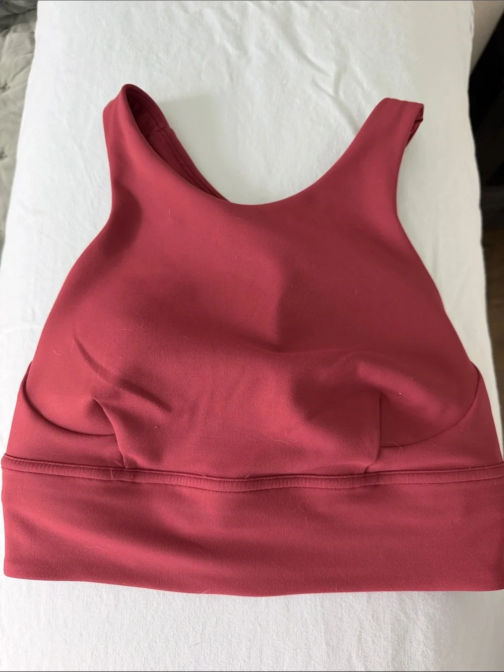 lululemon athletica Scoop Sports Bra in Deep Rose